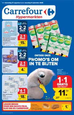 Voorbeeld van Folder week 35 van winkel Carrefour geldig vanaf 27/08/2025