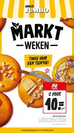Voorbeeld van Folder week 6 - 4 feb t/m 10 feb van winkel Jumbo geldig vanaf 04-02-2026