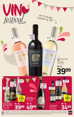 Eksempel på tilbudsavis Vinfestival indstik fra butik Fleggaard gyldig fra 24/09/2025