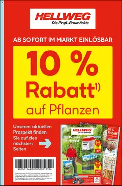 Vorschau von dem Prospekt des Geschäftes Hellweg, gültig ab dem 08.09.2025