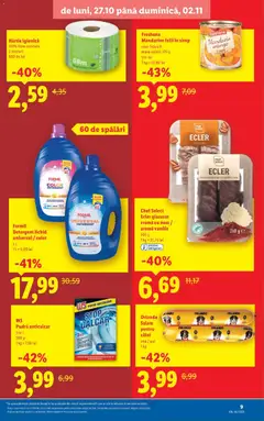Previzualizarea de cataloage: Lidl Catalog nou valabil de la 27.10.2025 | Pagina: 9