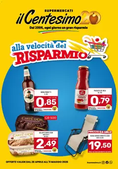 Anteprima dell'opuscolo Il Centesimo volantino dal negozio Il Centesimo valido da 28/04/2026