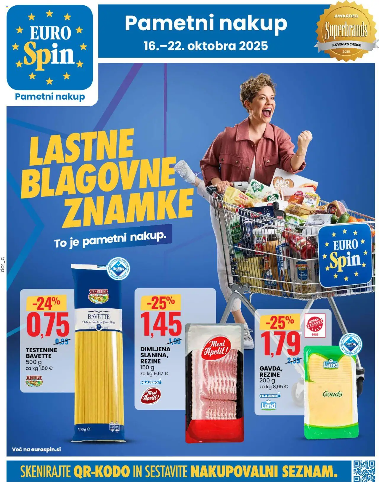 Eurospin Ljubljana od 16.10.2025 - aktualna ponudba - stran 1
