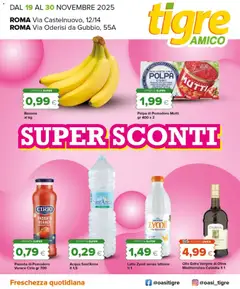 Anteprima dell'opuscolo Volantino Amico Roma dal negozio Tigre valido da 19/11/2025