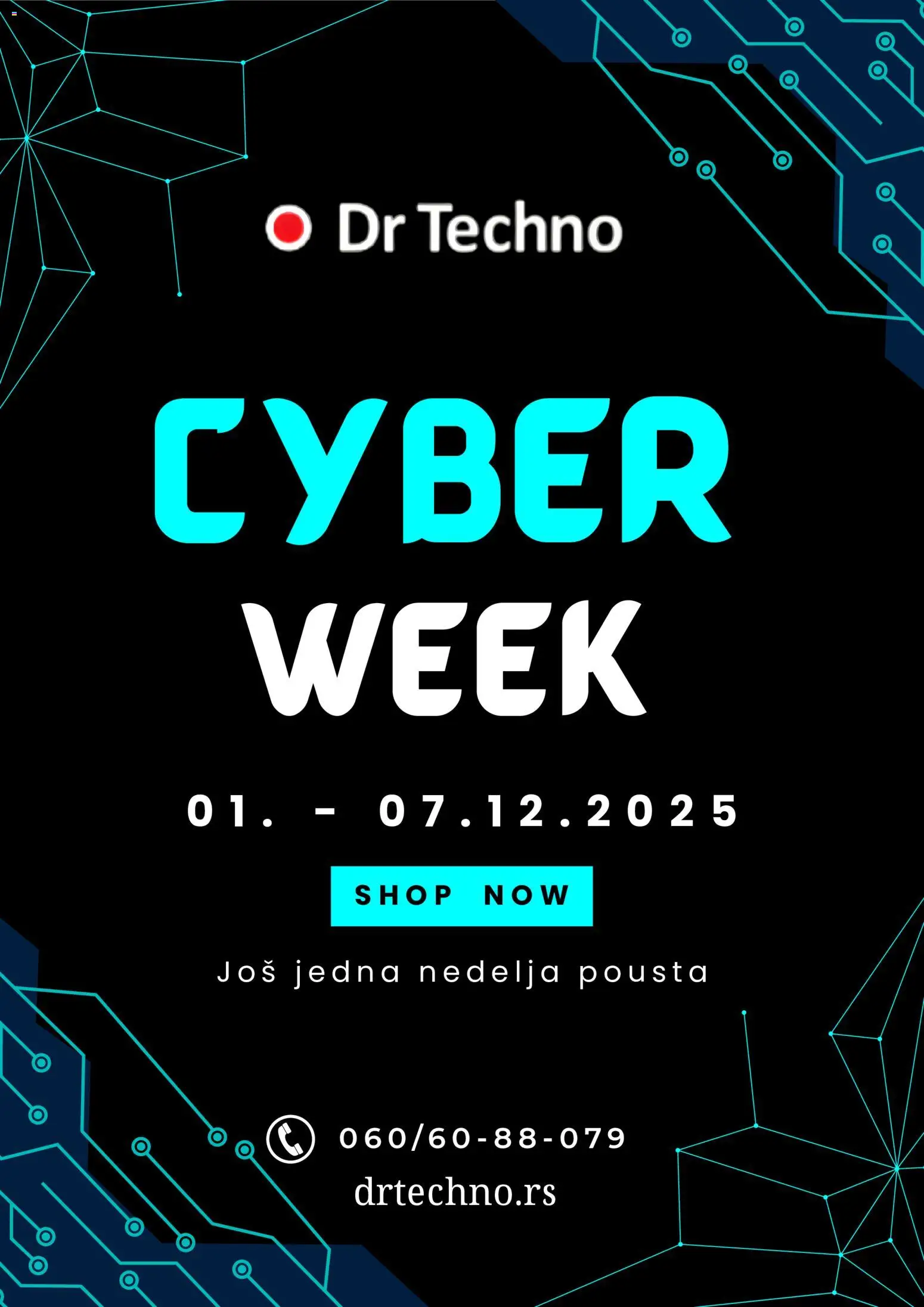 Pregled Dr Techno kataloga - važi od 01.12.2025