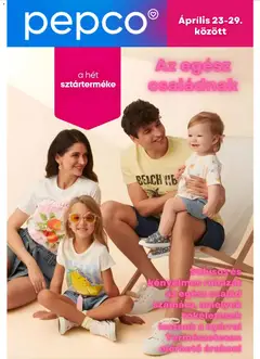 Pepco - Pepco akciós újság megtekintése, amely érvényes 2026.04.23.-től