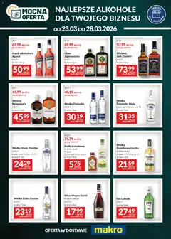 Pogląd gazetki "Makro gazetka - Mocna oferta" ze sklepu Makro ważnej od 23.03.2026
