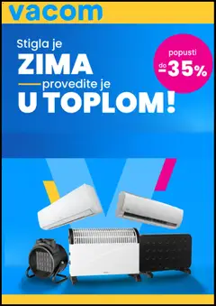 Pregled letka Katalog trgovine Vacom vrijedi od 12.01.2026