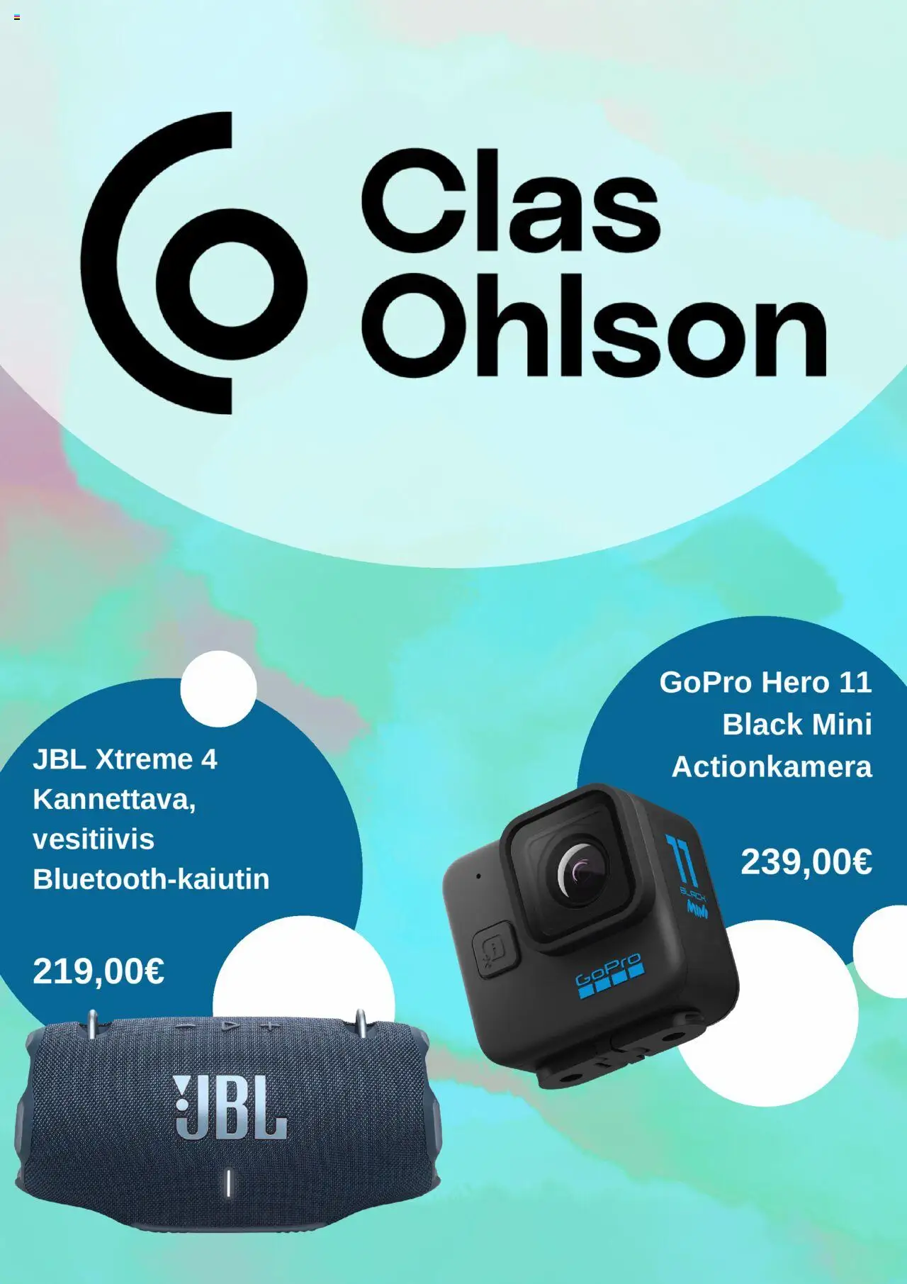 Clas Ohlson-kaupan Tarjoukset voimassa 10/10/2025 - Sivulla 1
