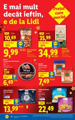 Previzualizarea de cataloage: Lidl Catalog nou valabil de la 08.12.2025 | Pagina: 70