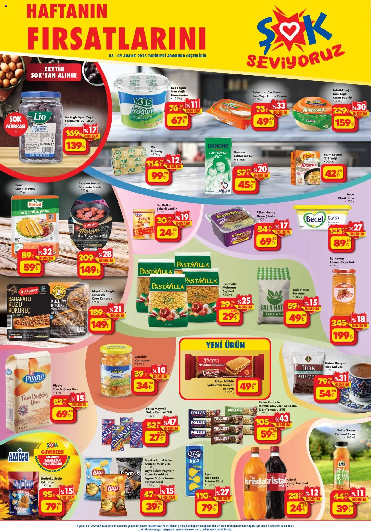 Şok Market Katalog 03.12.2025 - Broşürünün önizlemesi