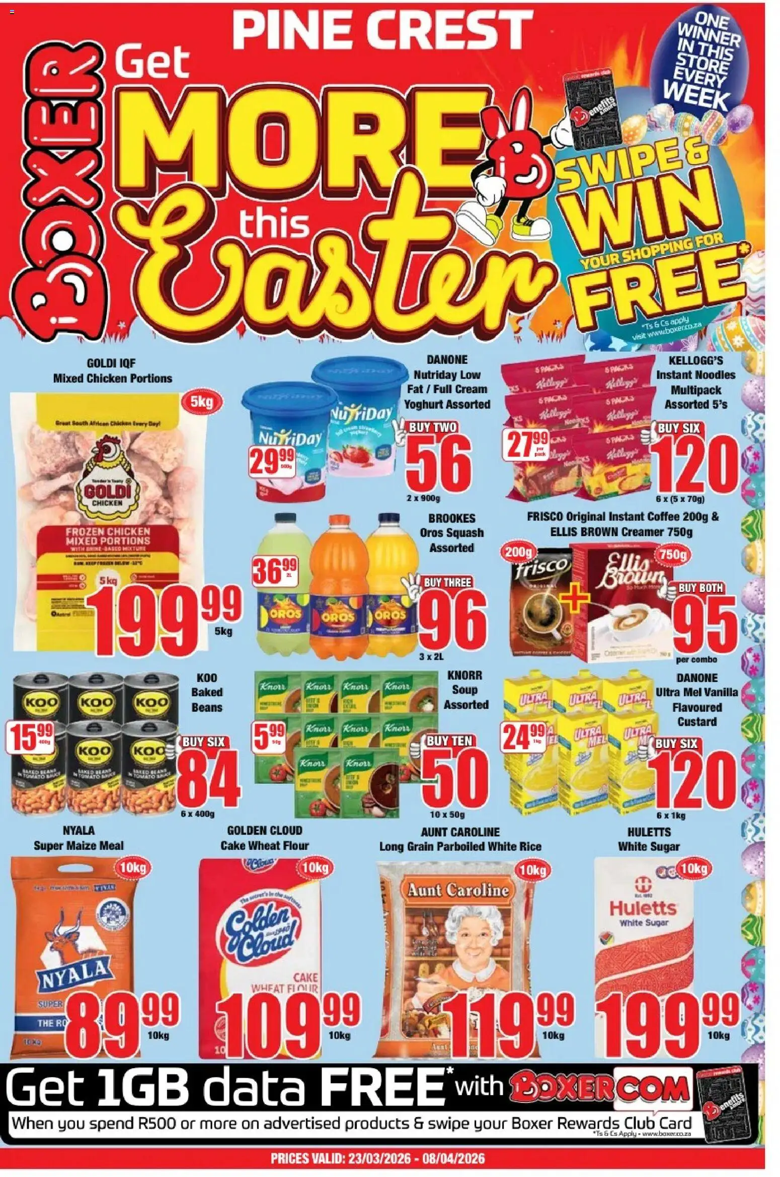 Preview of Boxer flyer valid from 23/03/2026