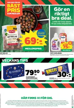 Förhandsgranska reklamblad Aktuella reklamblad Coop från butik Coop gäller från 08/12/2025 | Sida: 12