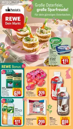 Vorschau von dem Prospekt des Geschäftes Rewe, gültig ab dem 15.03.2026