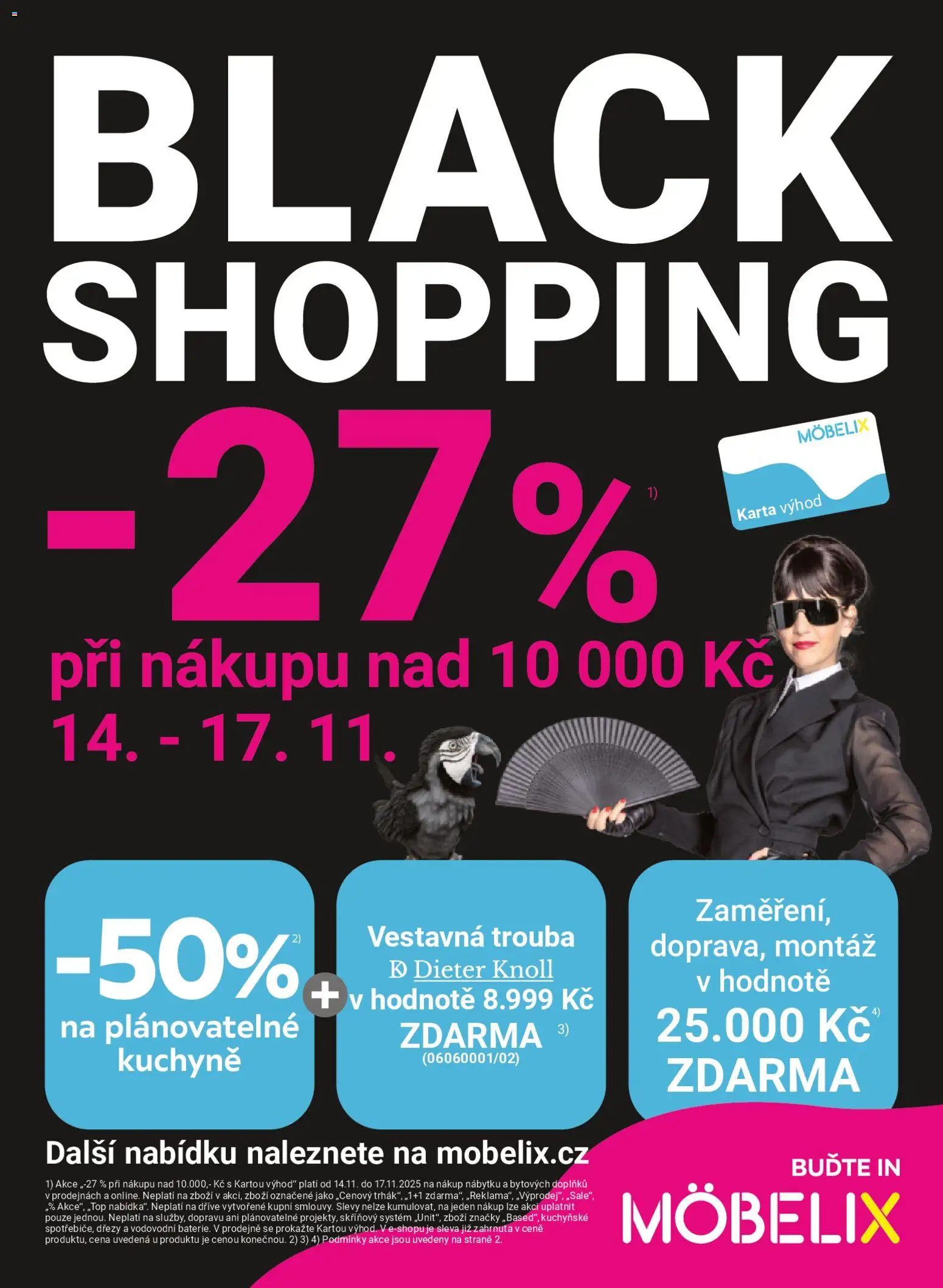 Náhled nabídky: Möbelix Black Friday platný od 10.11.2025