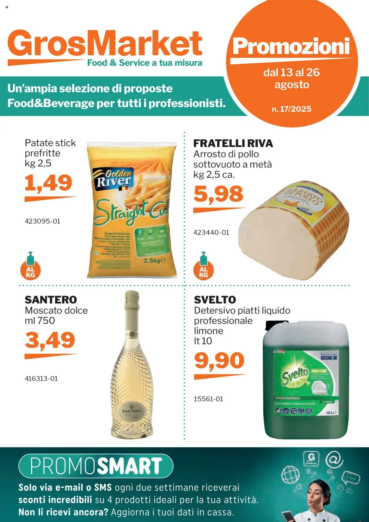 Volantino Sogegross valido da 13/08/2025 numero di pagina 1
