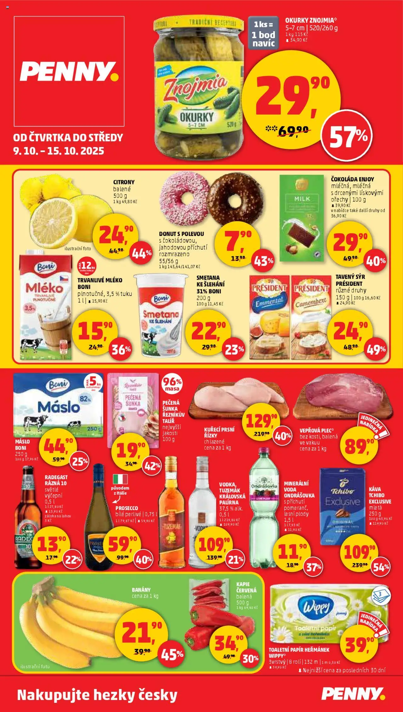 Náhled nabídky: Penny Market Čtvrtečník platný od 09.10.2025