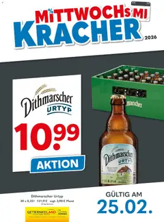 Vorschau von dem Prospekt des Geschäftes Getränkeland, gültig ab dem 25.02.2026