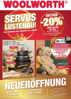 Vorschau der Angebote: Woolworth Servus Lustenau! gültig ab 11.12.2025