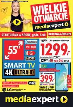 Pogląd gazetki "Wielkie otwarcie - Dąbrowa Górnicza" ze sklepu Mediaexpert ważnej od 15.10.2025