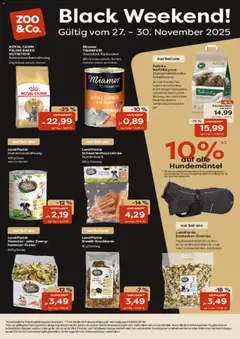 Vorschau von dem Prospekt des Geschäftes Zoo & co, gültig ab dem 27.11.2025
