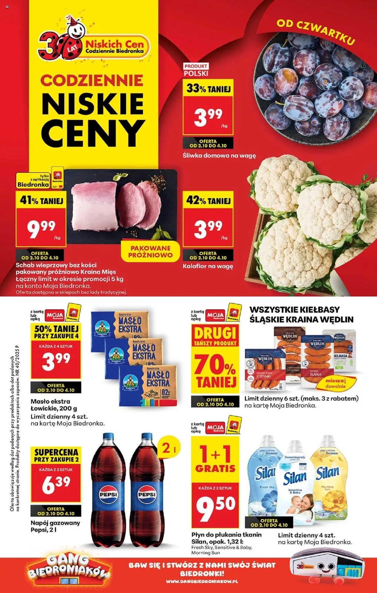 Biedronka gazetka promocyjna 02.10.2025 - "W tym tygodniu" - Numer strony 1