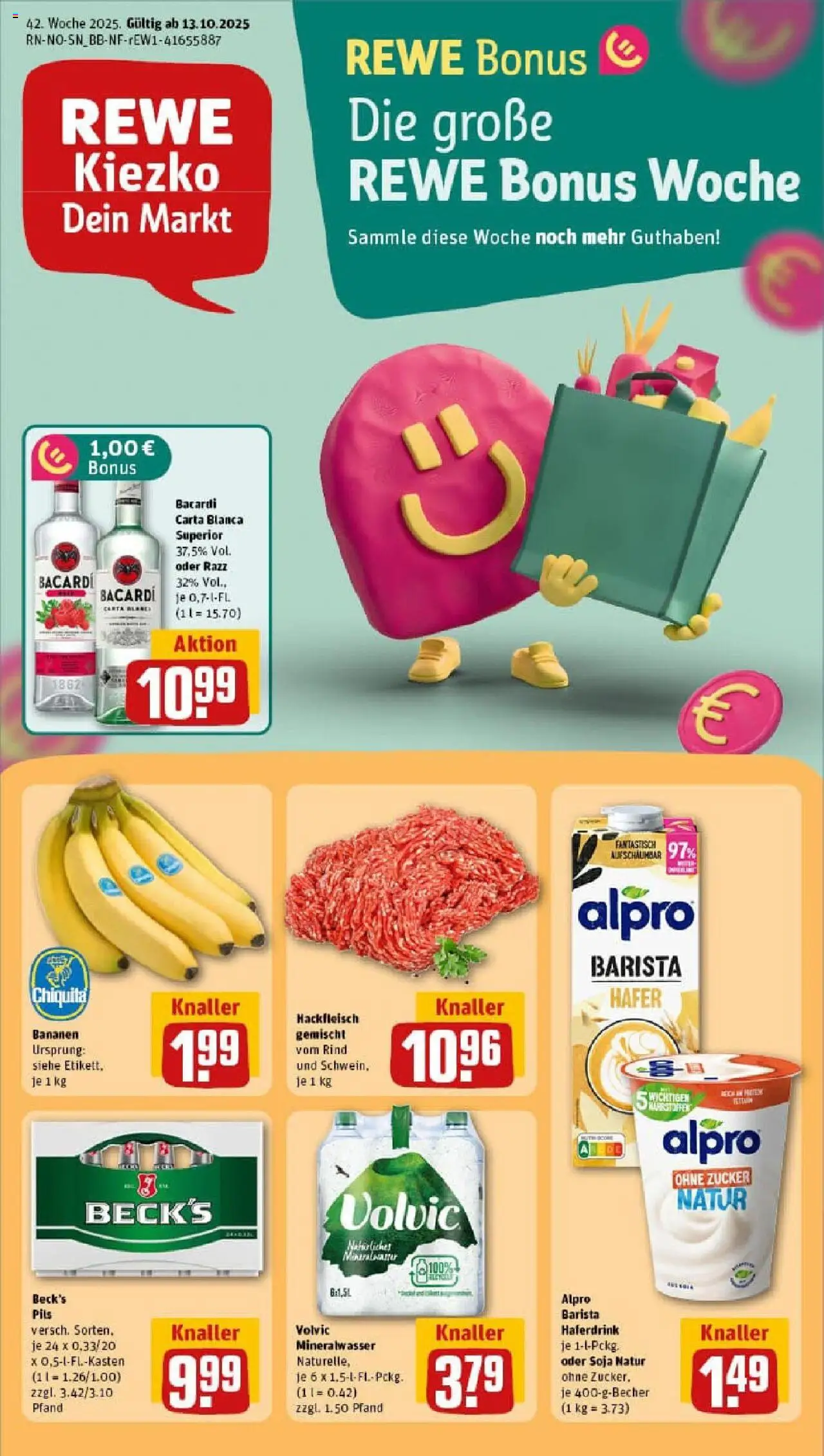 REWE Prospekt ab 13.10.2025 nächste Woche - Prospekt Hildesheim / Himmelsthür	