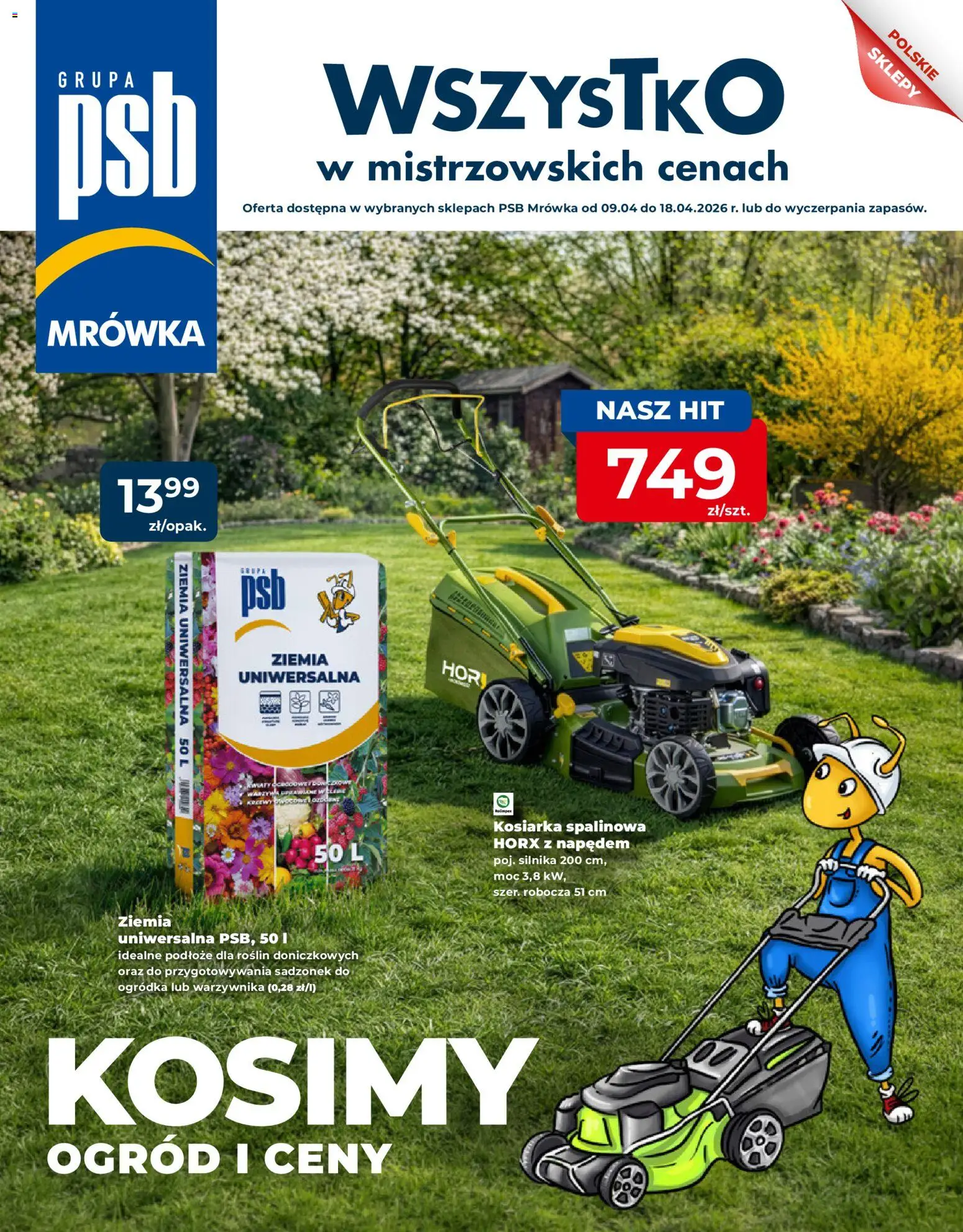 Pogląd gazetki "Mrówka gazetka - Lubliniec" ze sklepu Mrówka ważnej od 09.04.2026