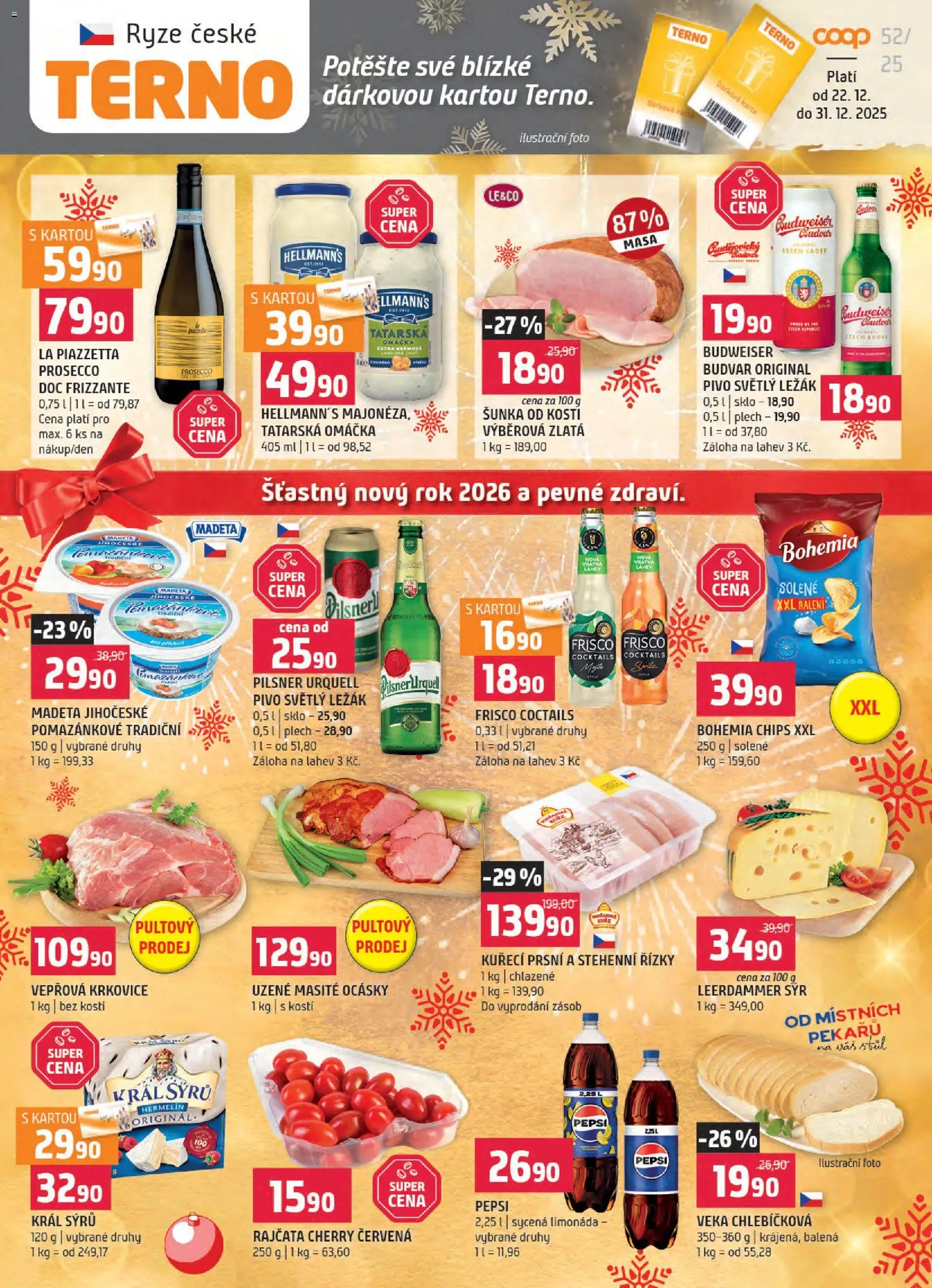 Náhled nabídky: Terno Leták platný od 22.12.2025