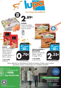 Vista previa del folleto de la tienda Lupa Supermercados válido desde el 04/02/2026 