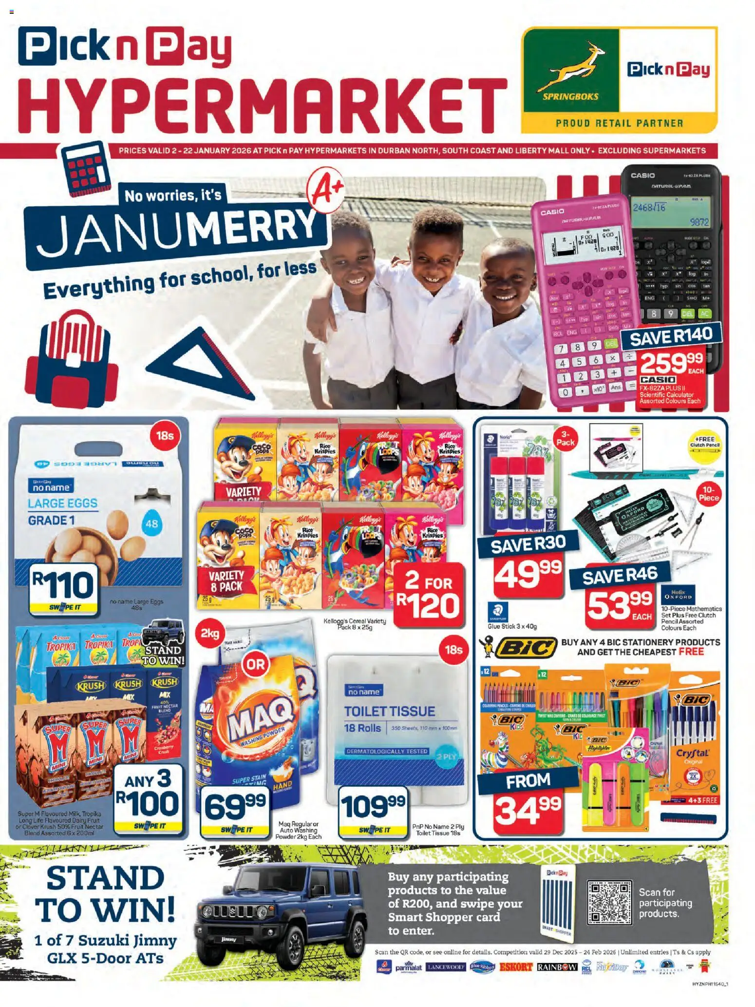 Preview of Pick n Pay flyer valid from 02/01/2026