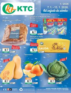 Pregled letka Katalog trgovine KTC vrijedi od 07.01.2026