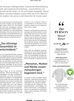 Vorschau von dem Prospekt des Geschäftes dm drogerie, gültig ab dem 01.11.2025 | Seite: 41