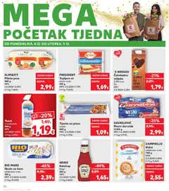 Pregled letka Katalog trgovine Kaufland vrijedi od 03.12.2025 | Stranica: 30