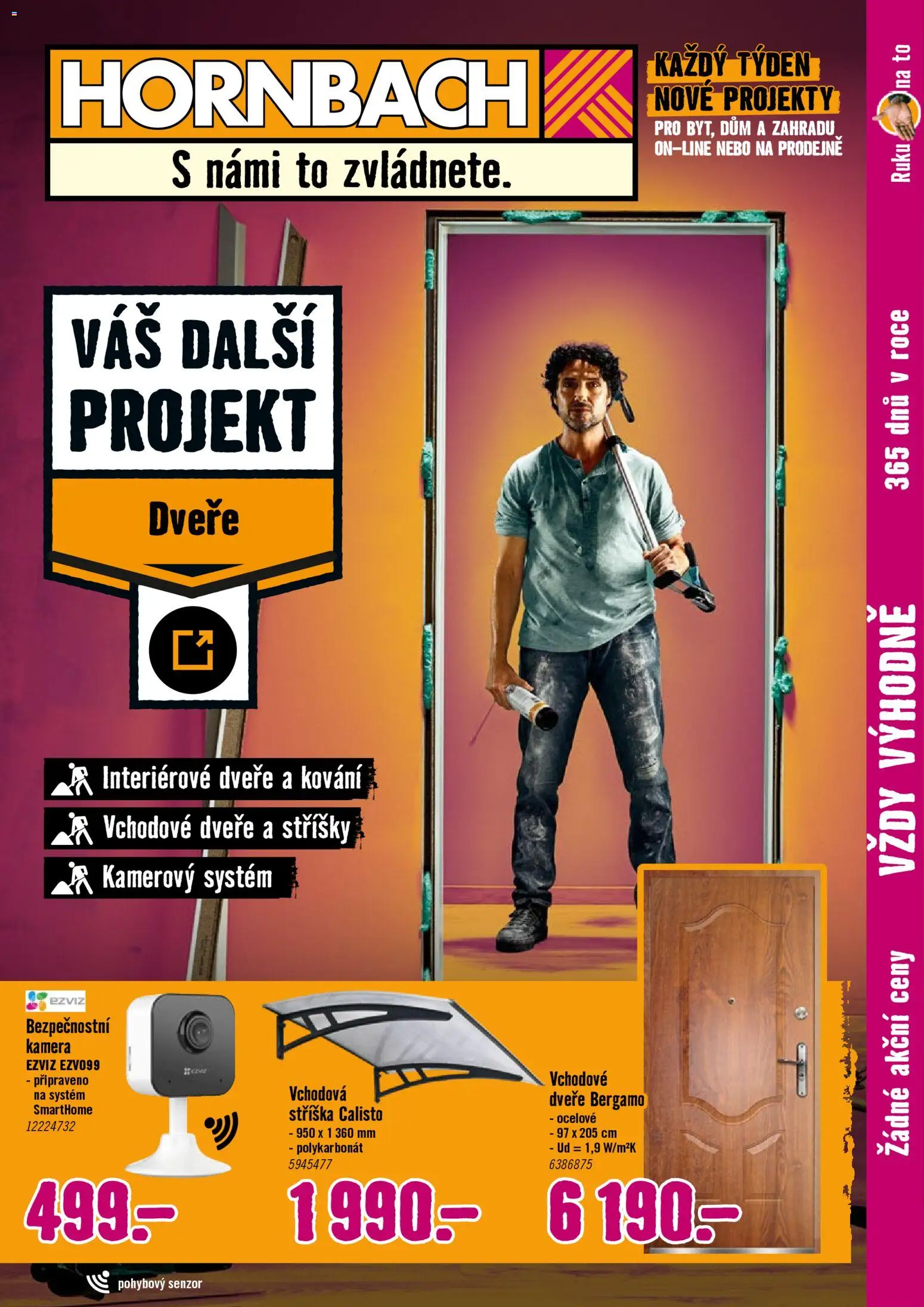  HORNBACH Leták - Dveře (22.10.2025 - 05.11.2025)
