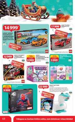 Auchan - Akciós újság Auchan megtekintése, amely érvényes 2025.12.04.-től | Oldal: 68