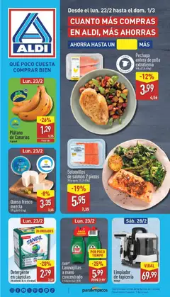 Vista previa del folleto de la tienda Aldi válido desde el 23/02/2026 