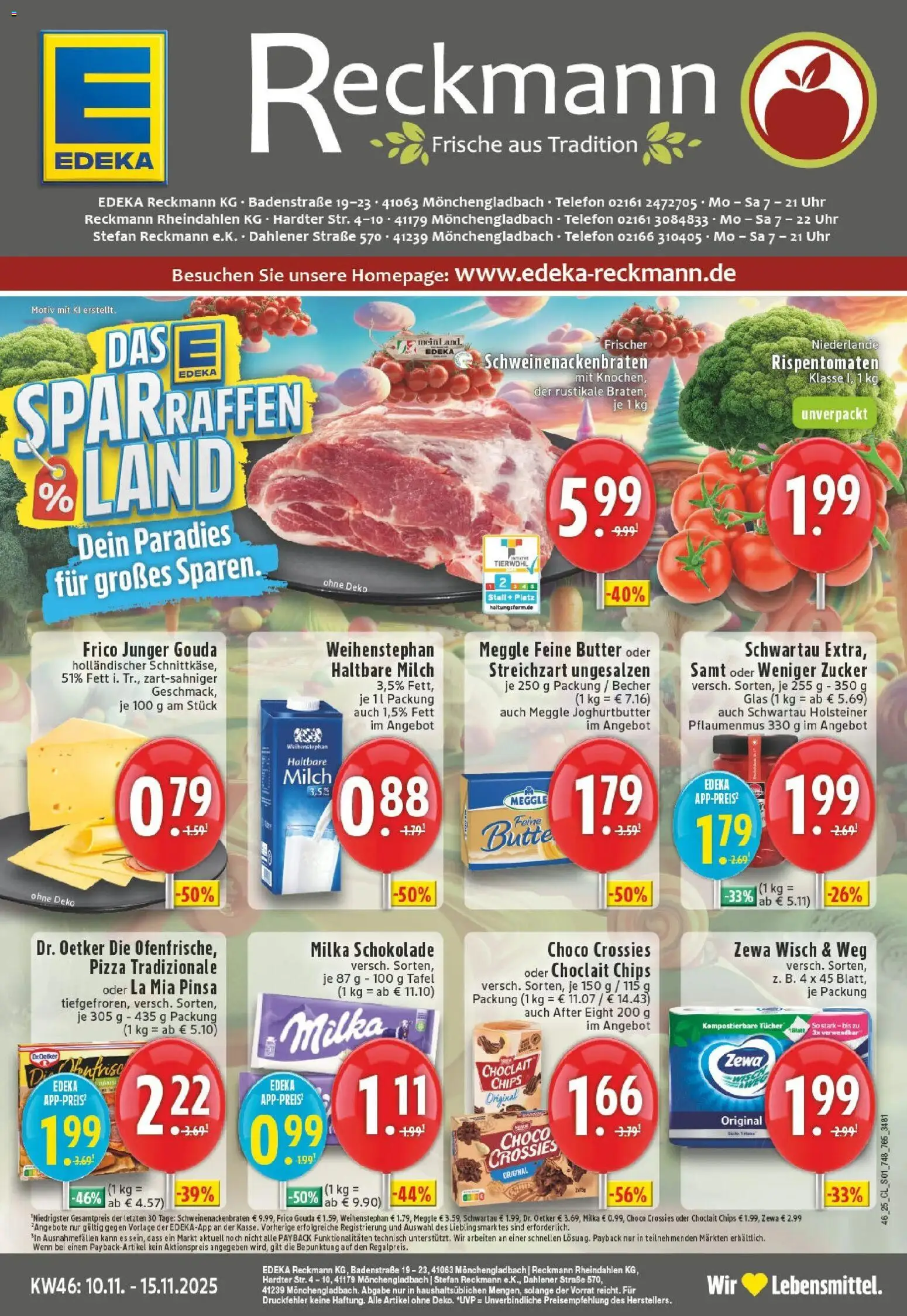 Vorschau von dem Prospekt des Geschäftes Edeka, gültig ab dem 10.11.2025