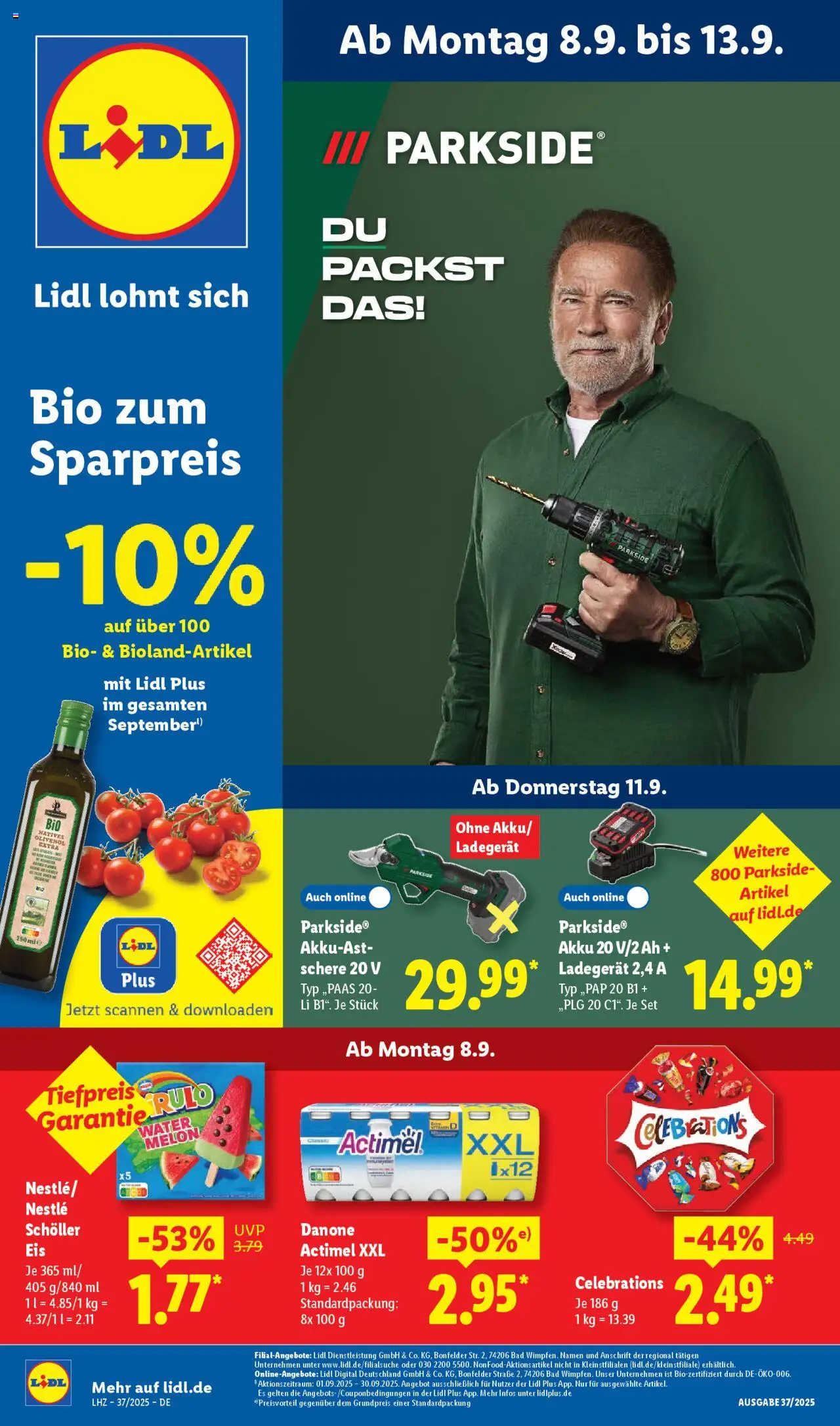 LIDL Prospekt ab Montag 08.09.2025 > Prospekt Lüchow