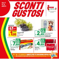 Anteprima dell'opuscolo Attuale volantino dal negozio Iper valido da 11/08/2025
