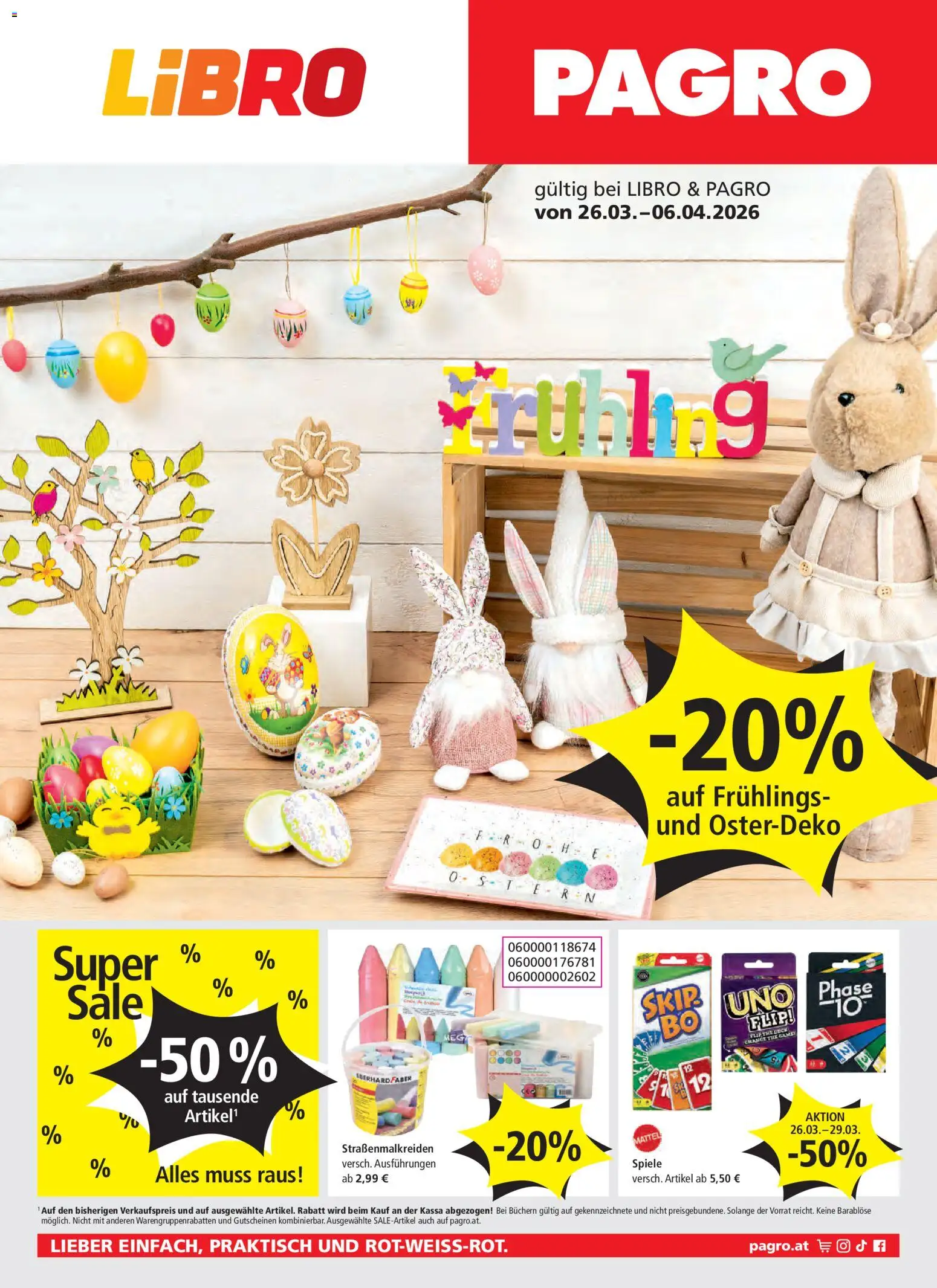 Vorschau der Angebote: Pagro-Diskont Pagro-Diskont Flugblatt gültig ab 26.03.2026