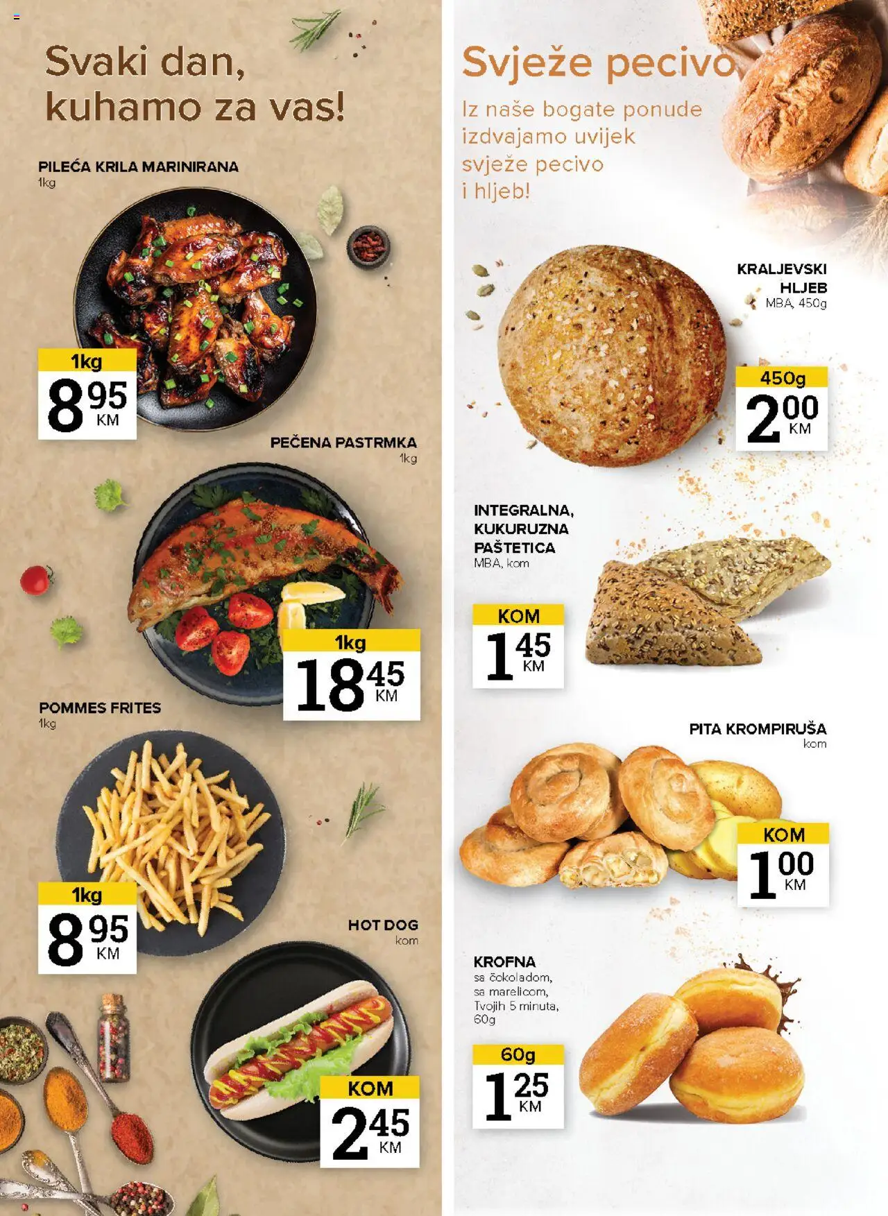 Pregled letka Katalog trgovine Mercator vrijedi od 2025.10.21