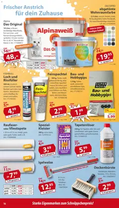 Vorschau von dem Prospekt des Geschäftes Sonderpreis Baumarkt, gültig ab dem 13.12.2025 | Seite: 16