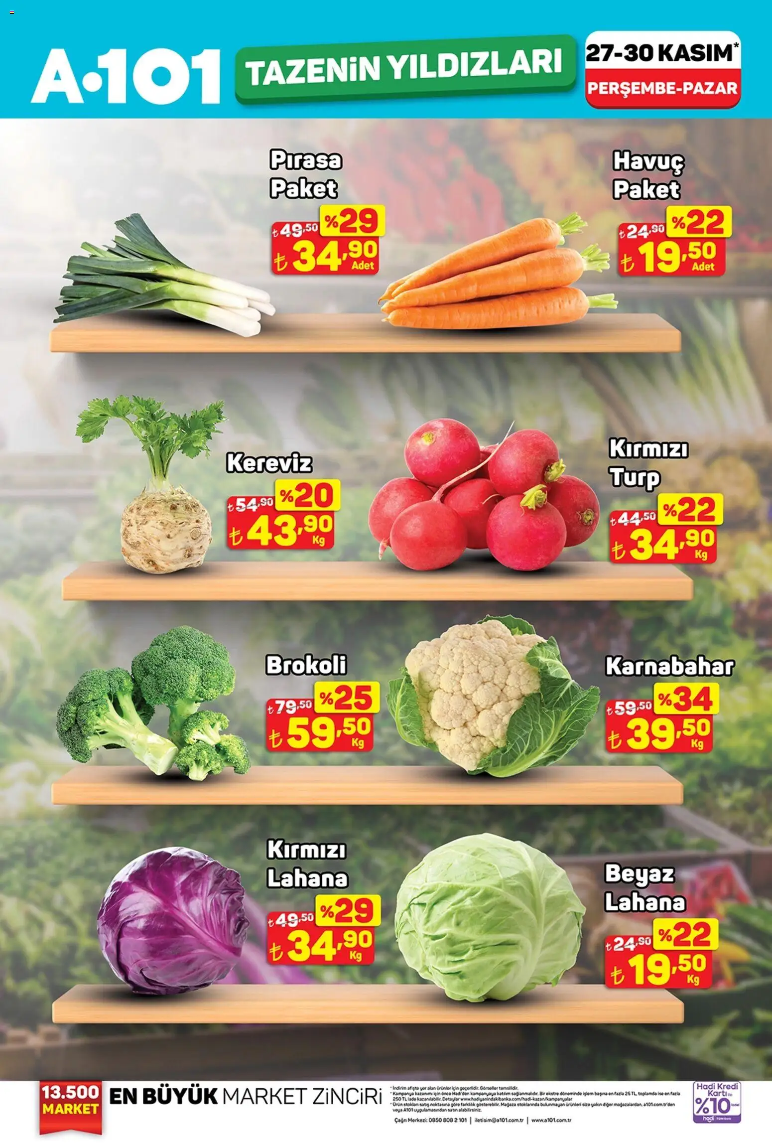 A101 Tazenin Yıldızları 27.11.2025 - Broşürünün önizlemesi