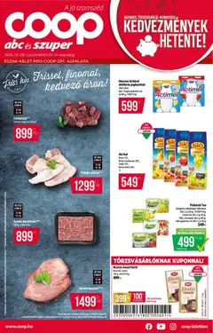 COOP - Észak Kelet Pro-Coop Zrt megtekintése, amely érvényes 2026.01.08.-től