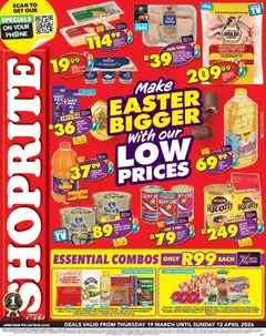 Preview of Shoprite flyer valid from 19/03/2026