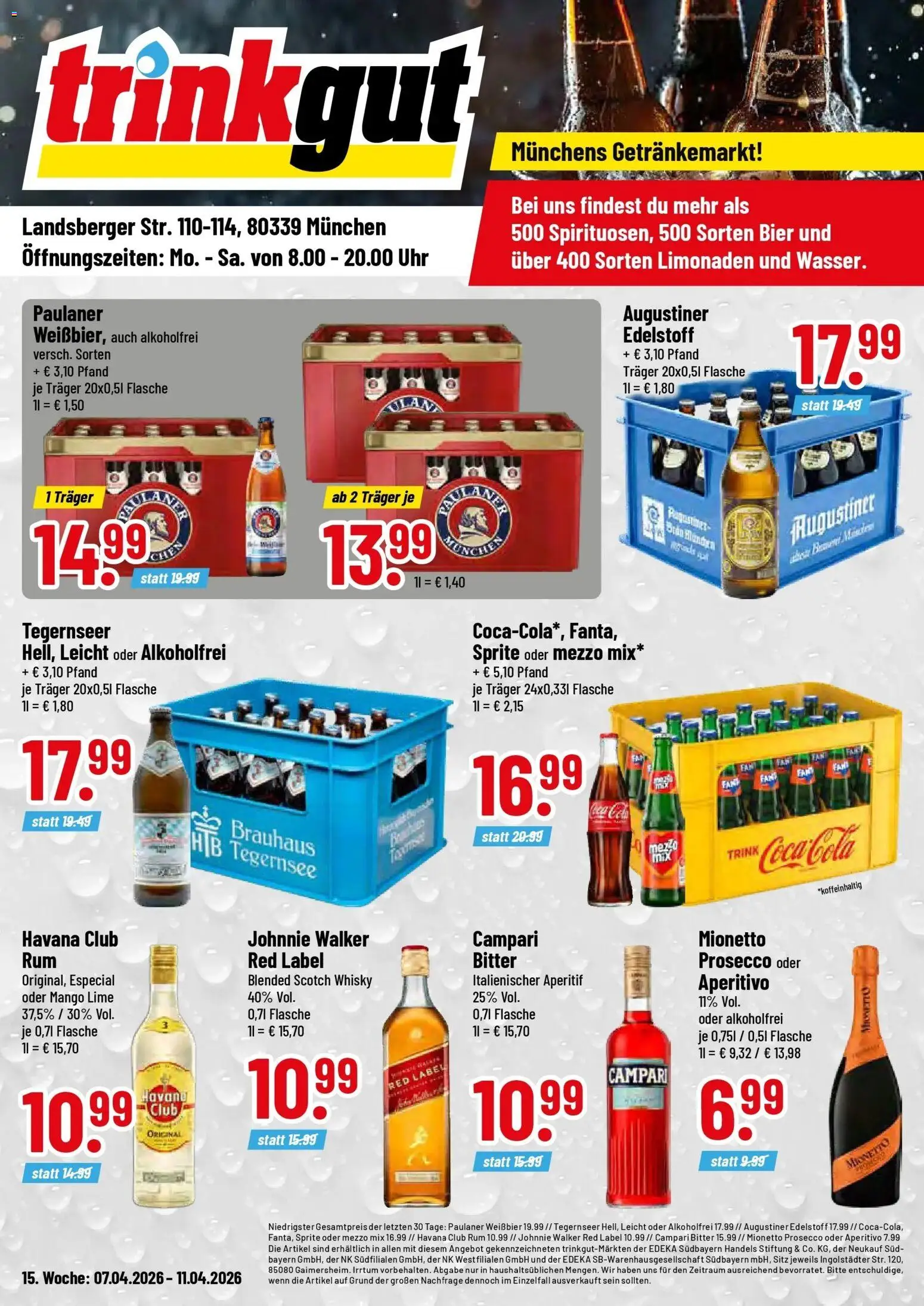 Vorschau von dem Prospekt des Geschäftes Trinkgut, gültig ab dem 05.04.2026