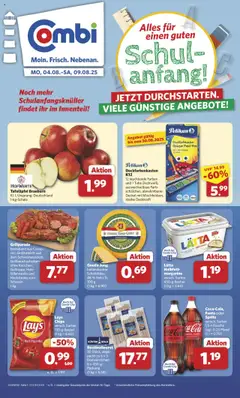 Vorschau von dem Prospekt des Geschäftes Combi, gültig ab dem 03.08.2025