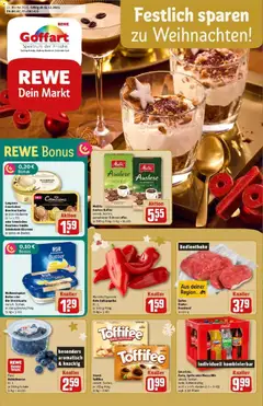 Vorschau von dem Prospekt des Geschäftes Rewe, gültig ab dem 15.12.2025