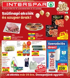 Interspar - Akciós újság Interspar megtekintése, amely érvényes 2026.02.19.-től
